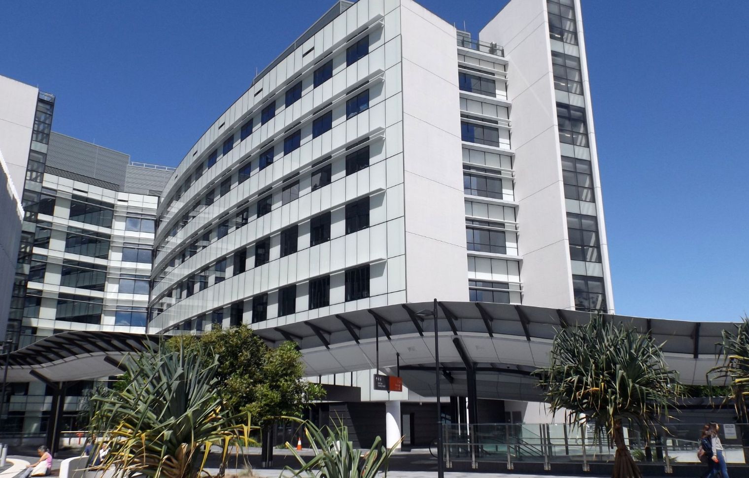 Exterior photo of Gold Coast University Hospital